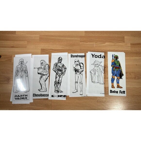 Star Wars Light Up Tracer • NEW • Activity Set with Tracing Sheets and Stickers - Picture 4 of 6